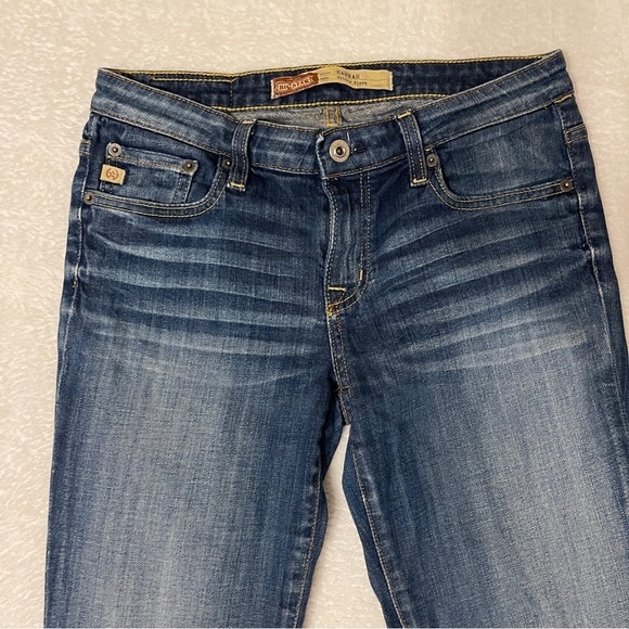 Big Star Hannah Skinny Flare Jeans in Medium Wash Women's 28 Regular - Picture 8 of 13